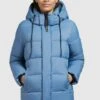 Khujo EVONA MATT - Winterjacke - Blau -Damenbekleidungsgeschäft 01cba5637efd407195b5c8797c3772d9