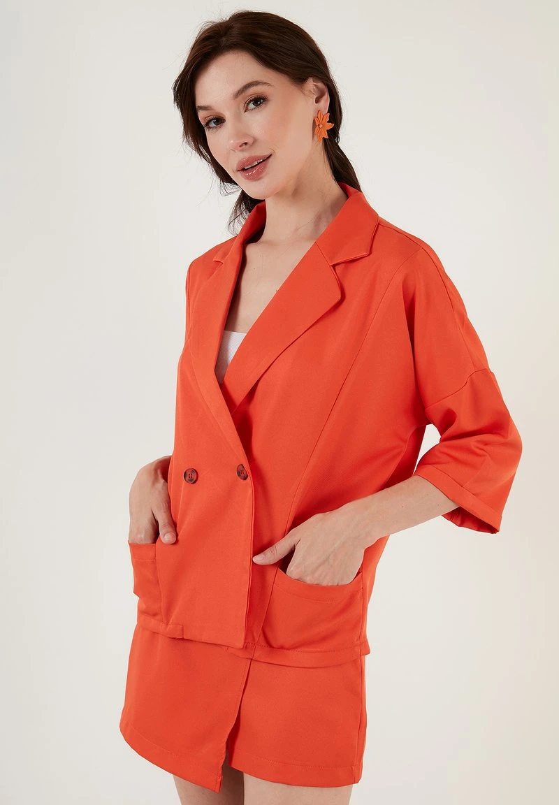 LELA FIT - Blazer - Orange 3 LELA FIT - Blazer - Orange