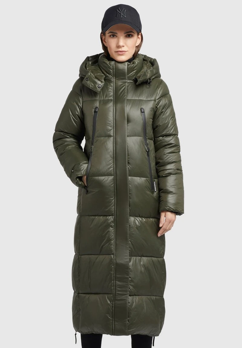 Khujo MELONA SHINY - Wintermantel - Dunkelgrün 3 Khujo MELONA SHINY - Wintermantel - Dunkelgrün