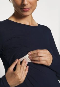 2 PACK NURSING DRESS - Jerseykleid - Dark Blue/black 13 2 PACK NURSING DRESS - Jerseykleid - Dark Blue/black -Damenbekleidungsgeschäft 13536fd61f1a4997a38e4687137862c9