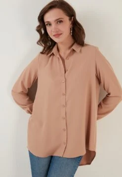 LELA Hemdbluse - Mink 11 LELA Hemdbluse - Mink -Damenbekleidungsgeschäft 15b1c36498ce420d8003777625e8e147