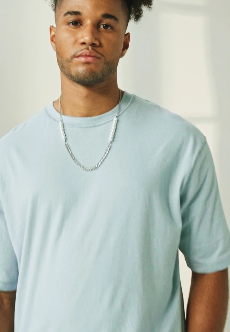 YOURTURN UNISEX - T-Shirt Basic - Blue 4 YOURTURN UNISEX - T-Shirt Basic - Blue – Bild 2