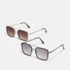 Jack & Jones JACMATTY SUNGLASSES 2 PACK - Sonnenbrille - Black/brown Stone 2 Jack & Jones JACMATTY SUNGLASSES 2 PACK - Sonnenbrille - Black/brown Stone -Damenbekleidungsgeschäft 16b808c438a04effa3ec974bf36583d2