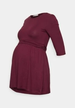 FLARE TOP - Langarmshirt - Dark Red -Damenbekleidungsgeschäft 1e274920e0604691aff0cc52d3a7d63a