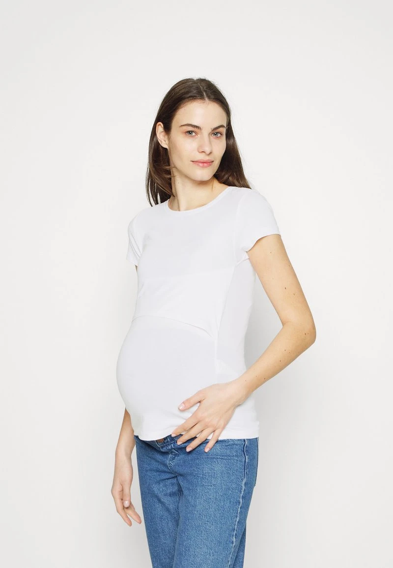 2 PACK - T-Shirt Basic - Light Pink/white 4 2 PACK - T-Shirt Basic - Light Pink/white – Bild 2