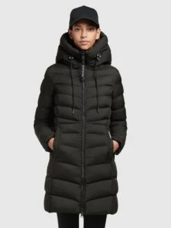 Khujo TUHANI2 MATT - Wintermantel - Schwarz