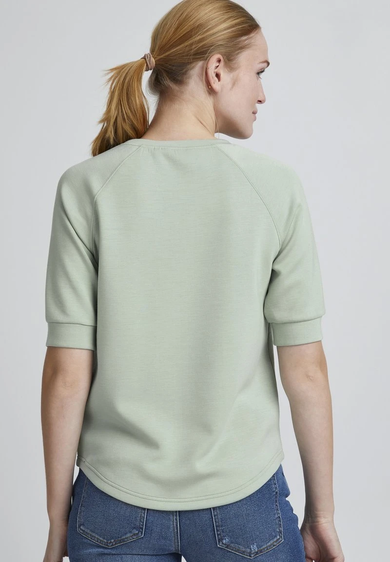 B.young BYPUSTI TSHIRT 2 - T-Shirt Basic - Frosty Green 4 B.young BYPUSTI TSHIRT 2 - T-Shirt Basic - Frosty Green – Bild 2