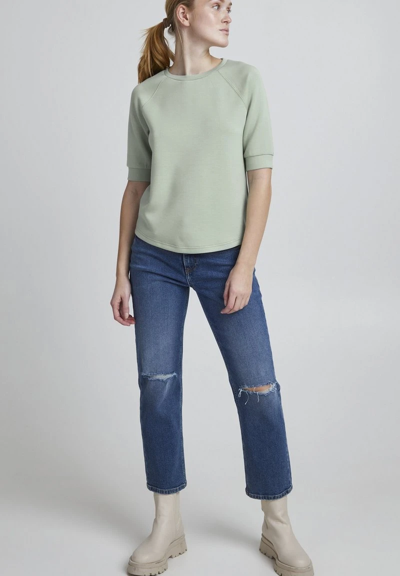 B.young BYPUSTI TSHIRT 2 - T-Shirt Basic - Frosty Green 3 B.young BYPUSTI TSHIRT 2 - T-Shirt Basic - Frosty Green