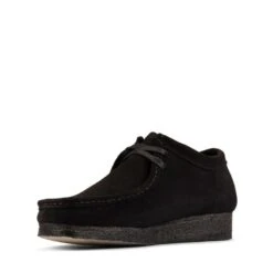 Clarks Originals WALLABEE - Schnürer - Black -Damenbekleidungsgeschäft 334418a3037d4cadb73c644dc0a6ebef
