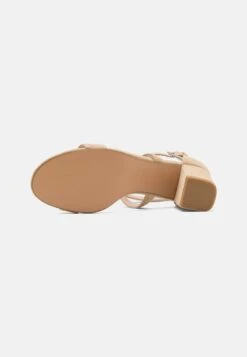 Anna Field LEATHER - Riemensandalette - Beige -Damenbekleidungsgeschäft 3674be3f2ce5433eb8a19a61166e699c
