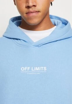 YOURTURN SUPER OVERSIZED UNISEX - Kapuzenpullover - Light Blue -Damenbekleidungsgeschäft 3ed76e898ca34c58b3bd5bcb37cbf7aa