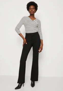 Anna Field Langarmshirt - White/black -Damenbekleidungsgeschäft 3ffc086c9ee146228ebc54d259a5b583