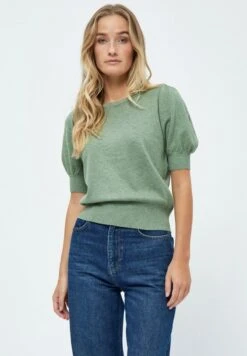 Minus LIVA - T-Shirt Basic - Basil Green Melange 13 Minus LIVA - T-Shirt Basic - Basil Green Melange -Damenbekleidungsgeschäft 40cdce3b5868486d805d120555673bf3 1
