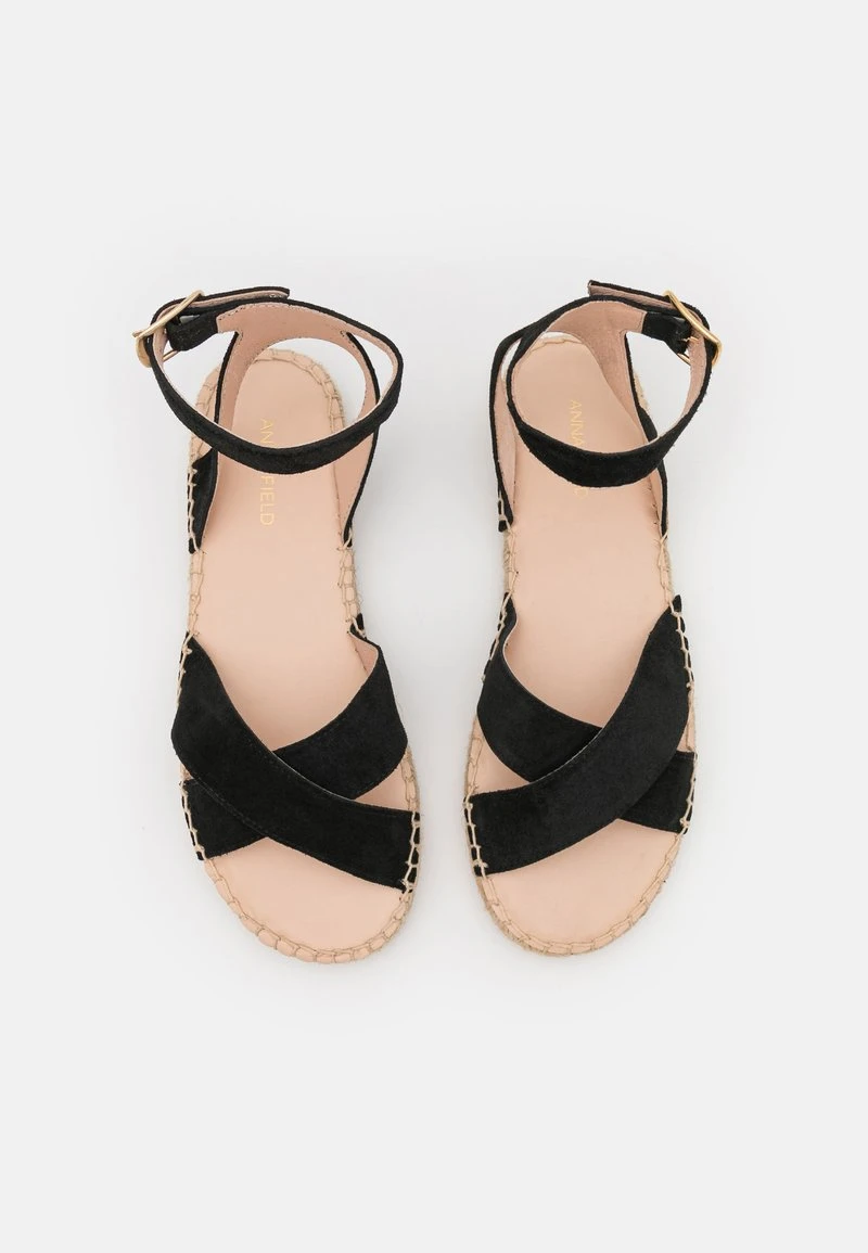 Anna Field LEATHER - Espadrille - Black 8 Anna Field LEATHER - Espadrille - Black – Bild 6