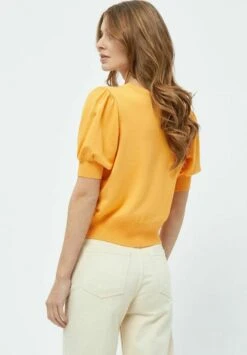 Minus LIVA - T-Shirt Basic - Mango Sorbet 10 Minus LIVA - T-Shirt Basic - Mango Sorbet -Damenbekleidungsgeschäft 42a6af2b06544954ba6217590513cf49