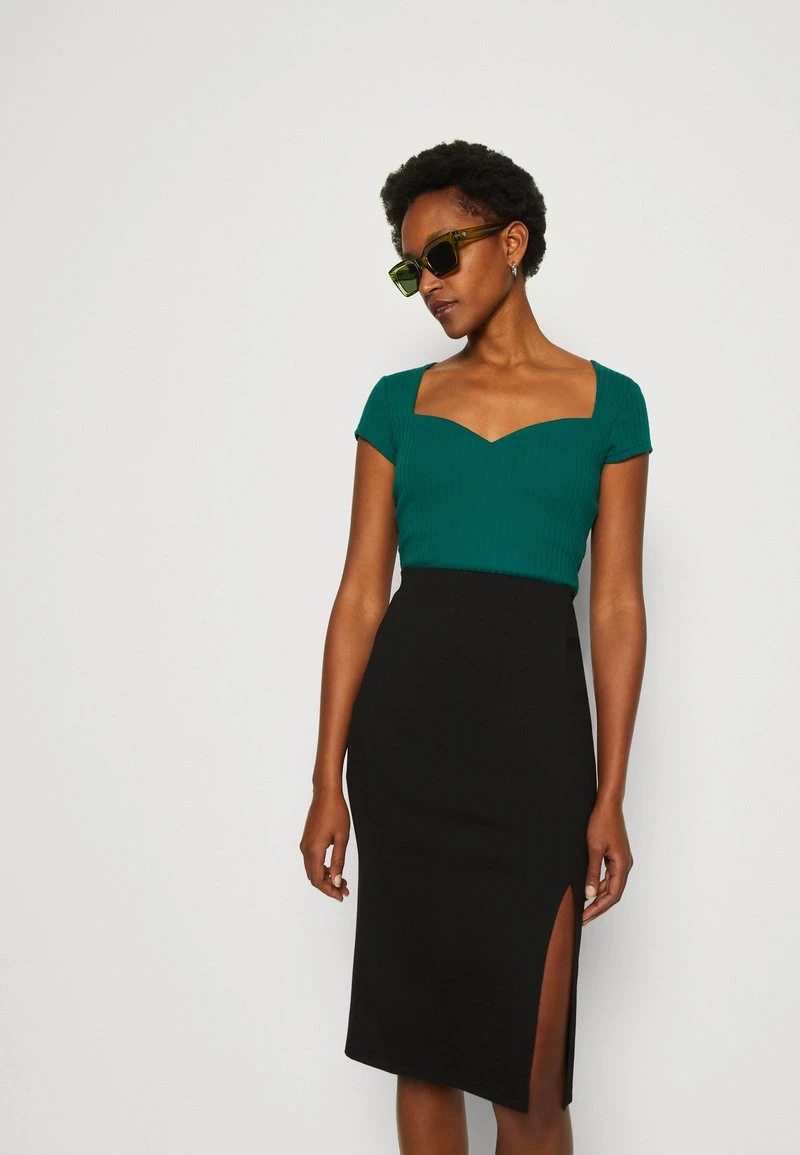 Anna Field T-Shirt Basic - Dark Green 6 Anna Field T-Shirt Basic - Dark Green – Bild 4