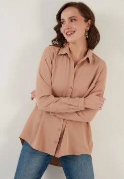 LELA Hemdbluse - Mink 10 LELA Hemdbluse - Mink -Damenbekleidungsgeschäft 463893605e26497e851c01c6e541b50c