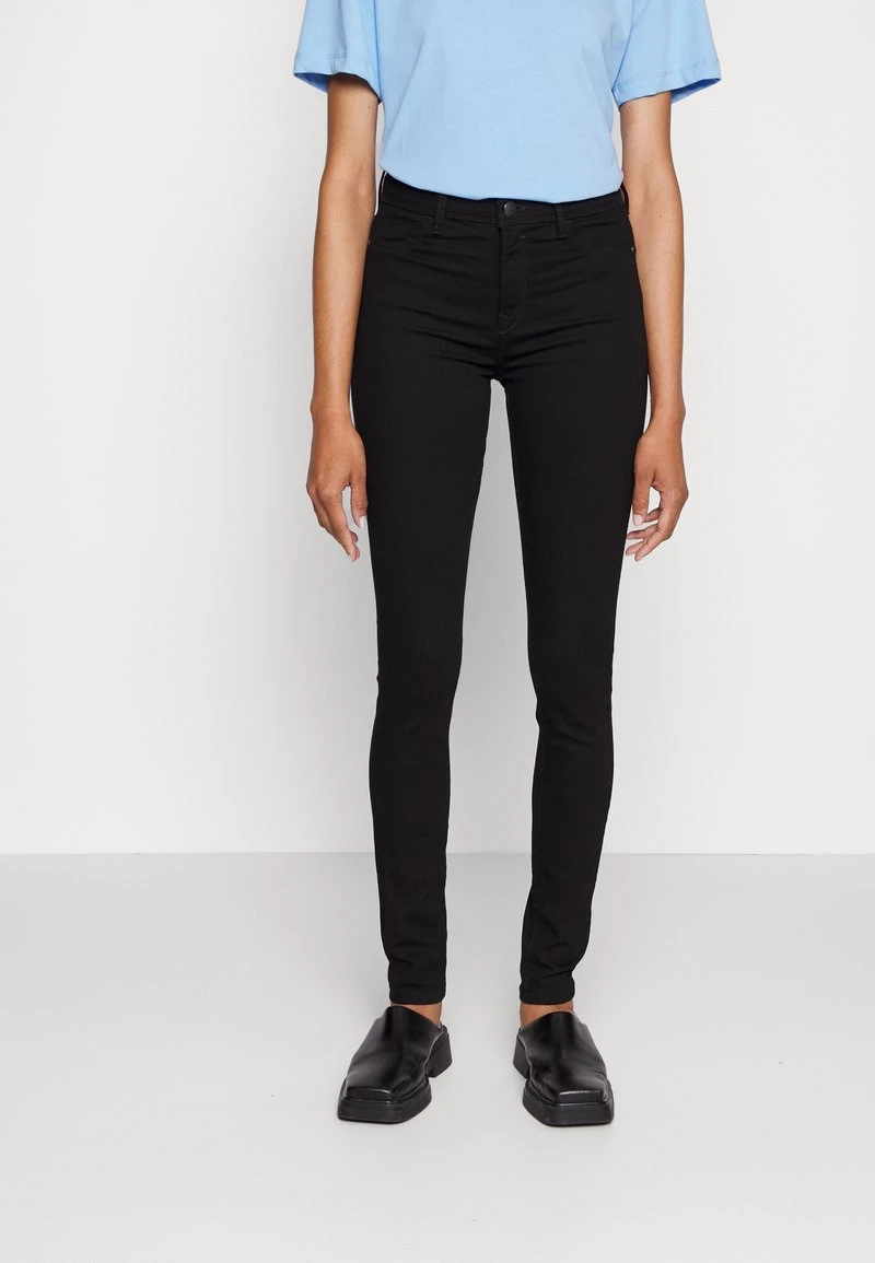 Edc By Esprit MEDIUM RISE - Jeggings - Black Rinse 8 Edc By Esprit MEDIUM RISE - Jeggings - Black Rinse – Bild 6