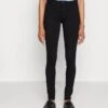 Edc By Esprit MEDIUM RISE - Jeggings - Black Rinse -Damenbekleidungsgeschäft 4a531260d61846b9a174e890b3bfd8d2