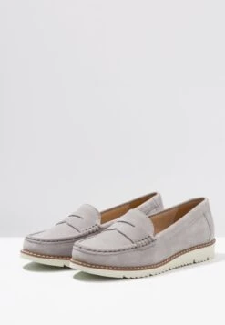 Anna Field COMFORT LEATHER - Slipper - Grey 12 Anna Field COMFORT LEATHER - Slipper - Grey -Damenbekleidungsgeschäft 4c4570f7d8534c099ae427e8c80cf336