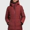 Khujo AMARAY 3 - Wintermantel - Rostrot -Damenbekleidungsgeschäft 4f4f7b9abb684b8d91d06c70a28aa61f