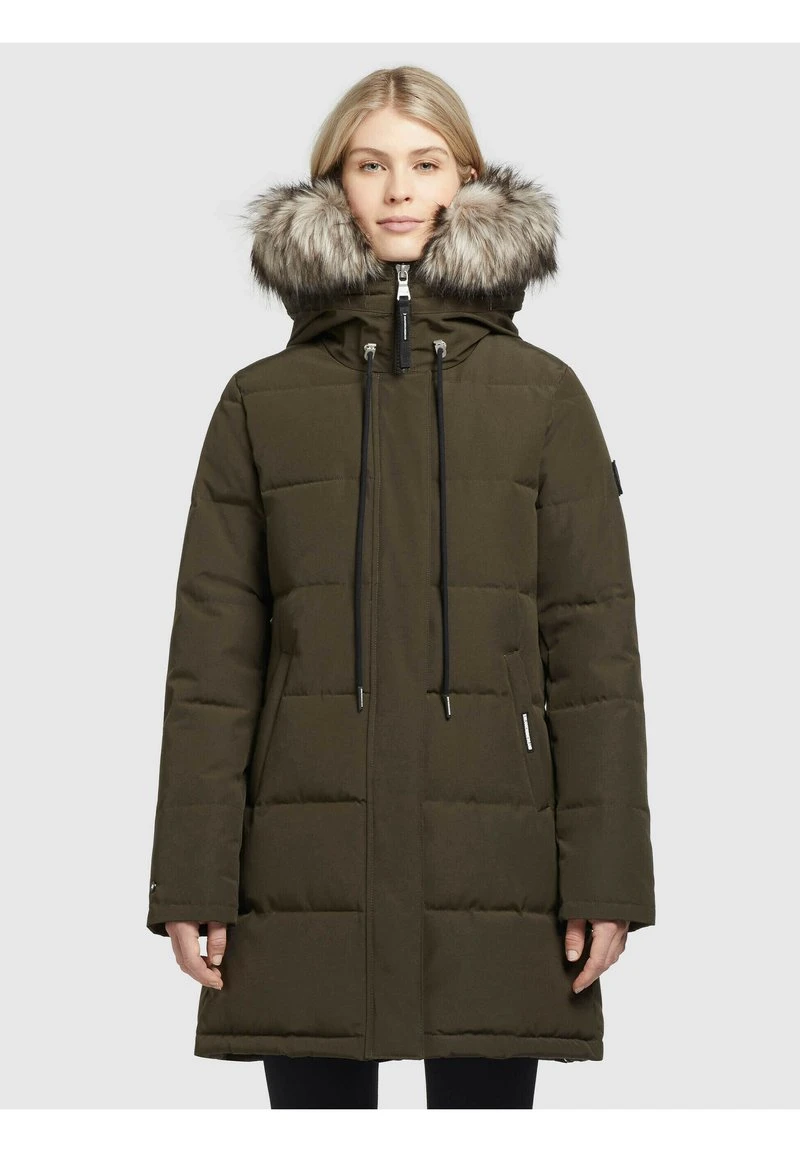 Khujo CLOREN - Wintermantel - Dunkelgrün 3 Khujo CLOREN - Wintermantel - Dunkelgrün