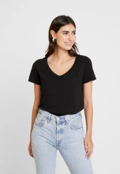 Anna Field T-Shirt Basic - Black -Damenbekleidungsgeschäft 5129dfccf7094e4c99fc893f4a5340f1 1