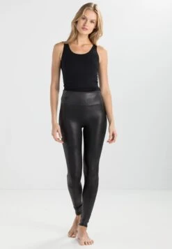 Spanx FAUX LEATHER LEGGINGS - Leggings - Strümpfe - Black -Damenbekleidungsgeschäft 5468f5851d3941e194b976c51a4812b2