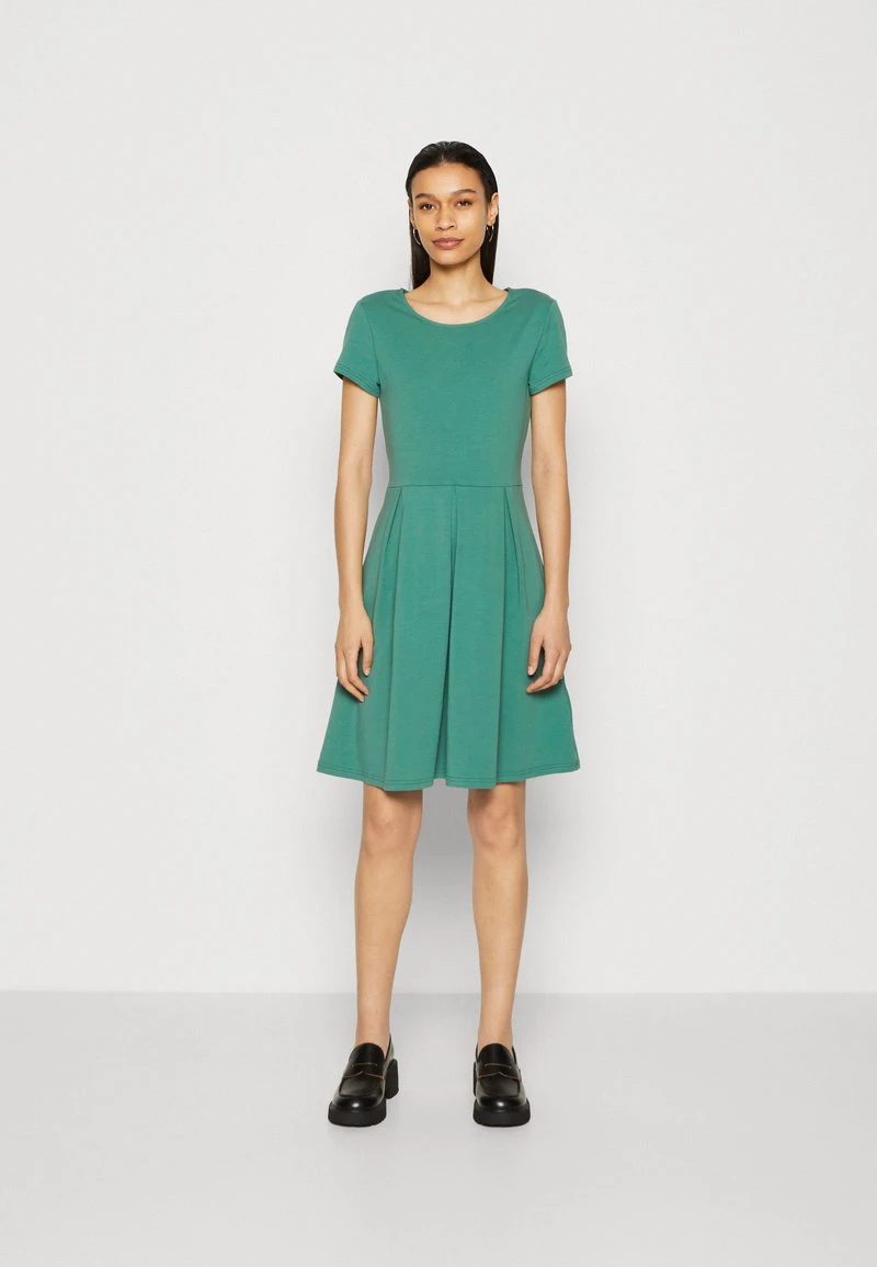 Anna Field Jerseykleid - Dark Green 3 Anna Field Jerseykleid - Dark Green