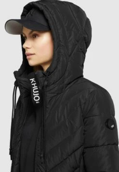 Khujo MUGG - Wintermantel - Schwarz -Damenbekleidungsgeschäft 632771ddd5174824962c13ad3048ee95