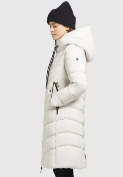 Khujo KLAYD - Wintermantel - Weiß -Damenbekleidungsgeschäft 674ed0fdd6004d48823d4299dd26e876