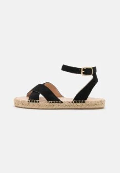 Anna Field LEATHER - Espadrille - Black 9 Anna Field LEATHER - Espadrille - Black -Damenbekleidungsgeschäft 67c4ab71a71243efb2852831e578c87e