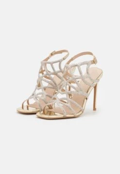 Anna Field LEATHER - High Heel Sandalette - Gold 10 Anna Field LEATHER - High Heel Sandalette - Gold -Damenbekleidungsgeschäft 684878368bdd4ca7b43bae05e6542152