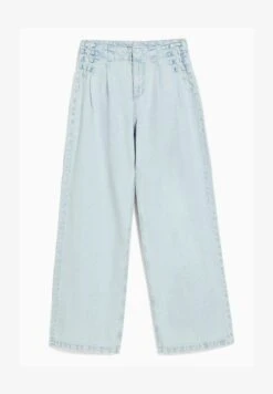 BERSHKA WIDE LEG 90S TIE - Jeans Straight Leg - Light Blue 12 BERSHKA WIDE LEG 90S TIE - Jeans Straight Leg - Light Blue -Damenbekleidungsgeschäft 6adc33c874214603865f960e989dd7a5