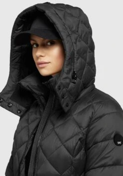 Khujo ANETH - Wintermantel - Schwarz -Damenbekleidungsgeschäft 6bc2d295fa0945a09274edcbe20a84b0