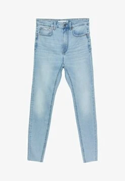 Stradivarius PUSH-UP - Jeans Skinny Fit - Light Blue Denim -Damenbekleidungsgeschäft 6d4d52f90ae649ed8c9fff419f908b35