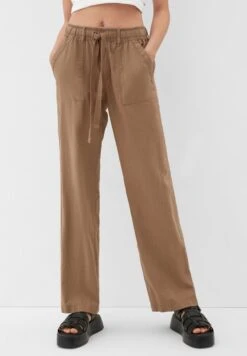 QS By S.Oliver REGULAR - Stoffhose - Karamell -Damenbekleidungsgeschäft 6d8484e01aaf4bcfa09142d5f1e7e1fd