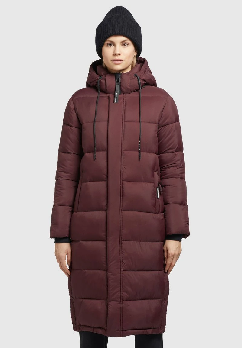 Khujo JULINA MATT - Wintermantel - Dunkelrot 3 Khujo JULINA MATT - Wintermantel - Dunkelrot