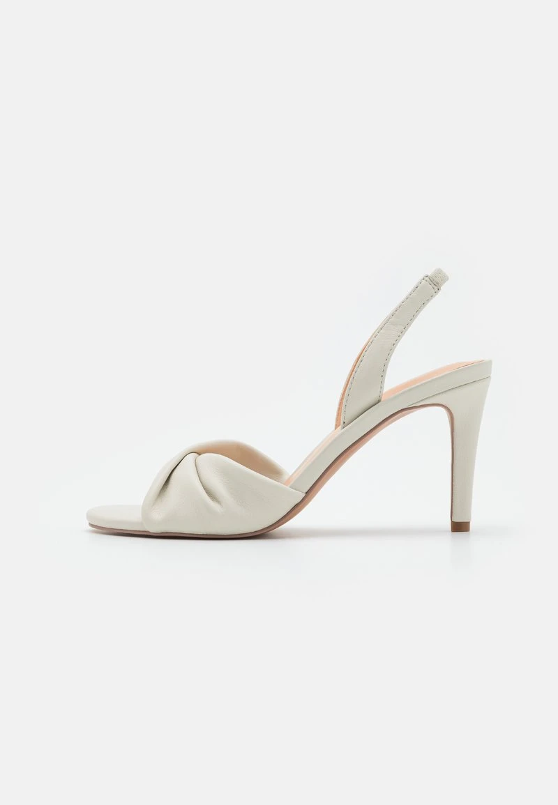 Anna Field LEATHER - High Heel Sandalette - White 8 Anna Field LEATHER - High Heel Sandalette - White – Bild 6