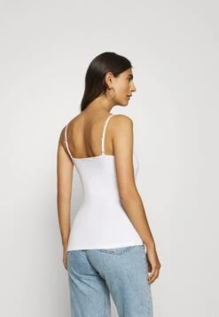 Anna Field 2 PACK - Top - White/black -Damenbekleidungsgeschäft 75f476cf5f4e4cbba8c6d13bba711e24