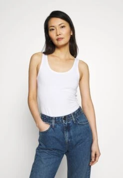 Anna Field 2 PACK - Top - White -Damenbekleidungsgeschäft 7671f085090047f2993b05eefcab69f3