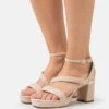 LEATHER - High Heel Sandalette - Light Pink 1 LEATHER - High Heel Sandalette - Light Pink -Damenbekleidungsgeschäft 7a77d3d8cf93470a9b5678be17cbb9a1