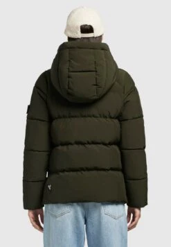 Khujo FAMES - Winterjacke - Dunkelgrün -Damenbekleidungsgeschäft 7b9b0028b8cf4ebcb5dad69f1bd84517