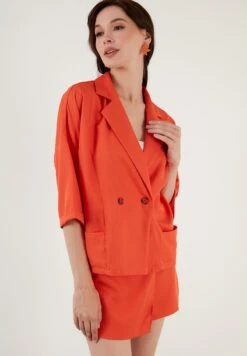 LELA FIT - Blazer - Orange 12 LELA FIT - Blazer - Orange -Damenbekleidungsgeschäft 7f9418c3f17b4c5195e3fcb6abc587f2