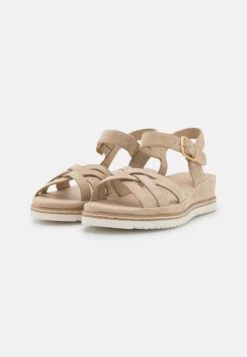 Anna Field LEATHER - Keilsandalette - Beige 10 Anna Field LEATHER - Keilsandalette - Beige -Damenbekleidungsgeschäft 8297b92a5b25491a8d627a8800e3ab2b