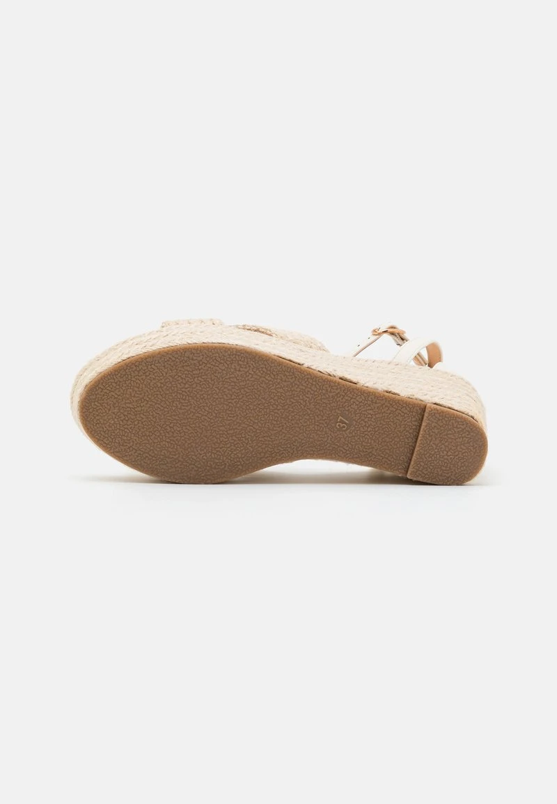 Plateausandalette - Beige 7 Plateausandalette - Beige – Bild 5