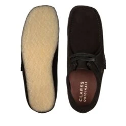 Clarks Originals WALLABEE - Schnürer - Black -Damenbekleidungsgeschäft 939fbb73bacf49ab984024b9f0b78f0a