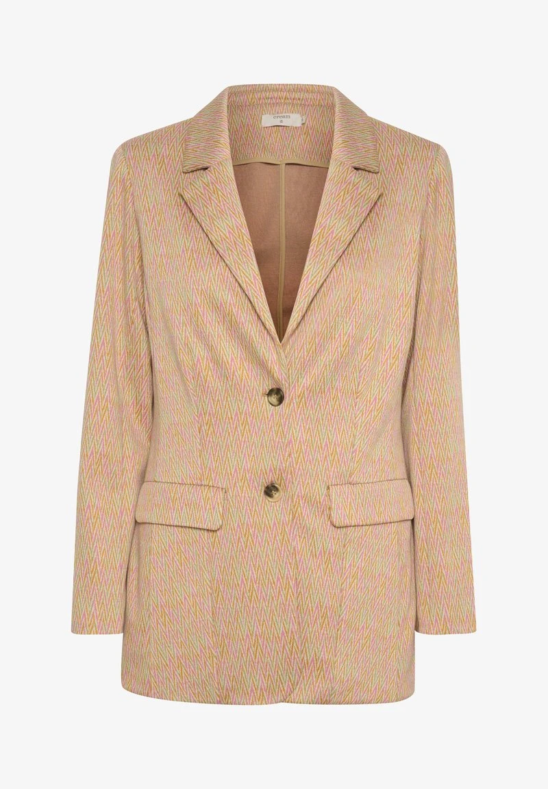 Cream CRKATIE - Kurzmantel - Pink Sage Zigzag 7 Cream CRKATIE - Kurzmantel - Pink Sage Zigzag – Bild 5