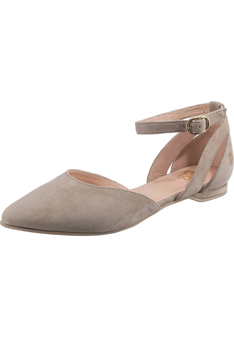 Apple Of Eden SS22-BENY KLASSISCHE - Riemchenballerina - Taupe 5 Apple Of Eden SS22-BENY KLASSISCHE - Riemchenballerina - Taupe – Bild 3