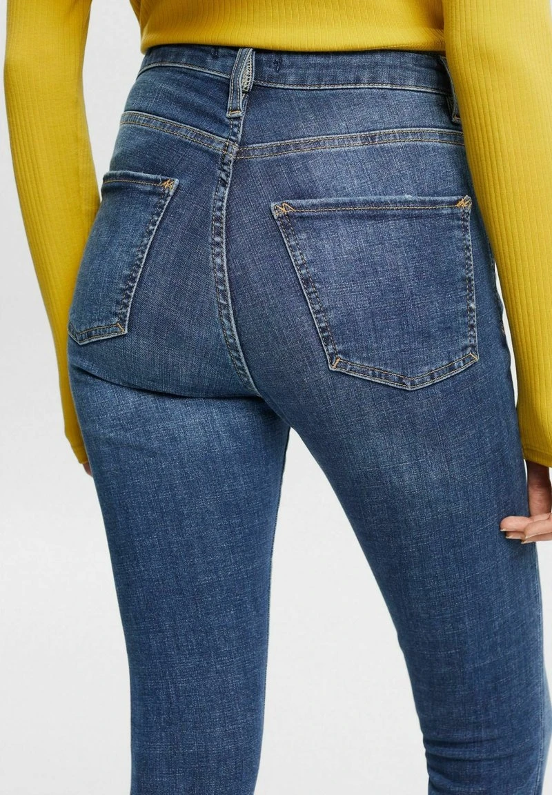 Edc By Esprit Jeans Skinny Fit - Blue Dark Washed 7 Edc By Esprit Jeans Skinny Fit - Blue Dark Washed – Bild 5